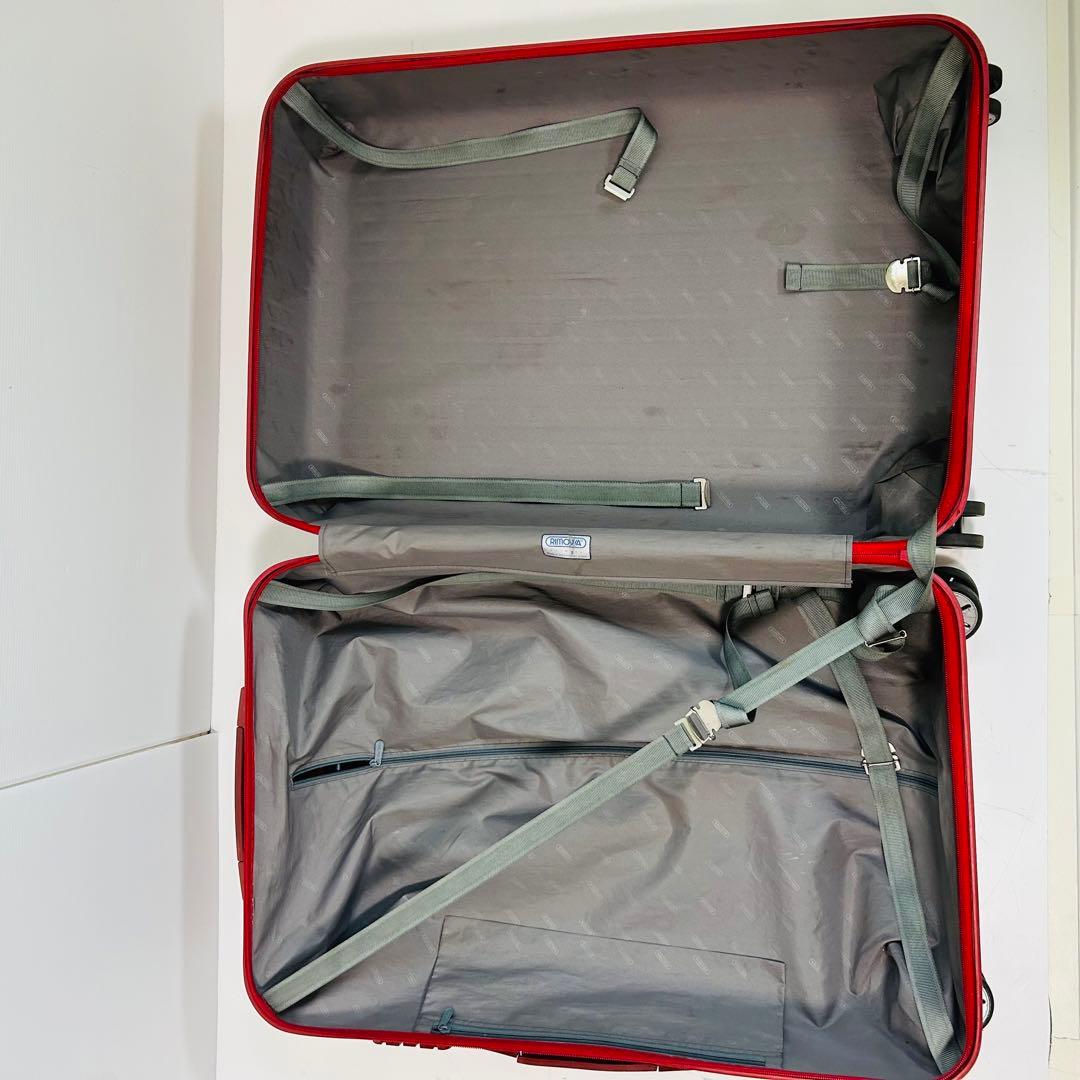 RIMOWA SALSA 82Lスーツケース リモワ レッド 4輪 廃盤 キャリ
