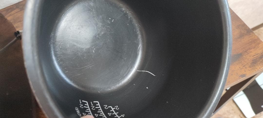 象印 IH炊飯器 黒色 デジタル表示