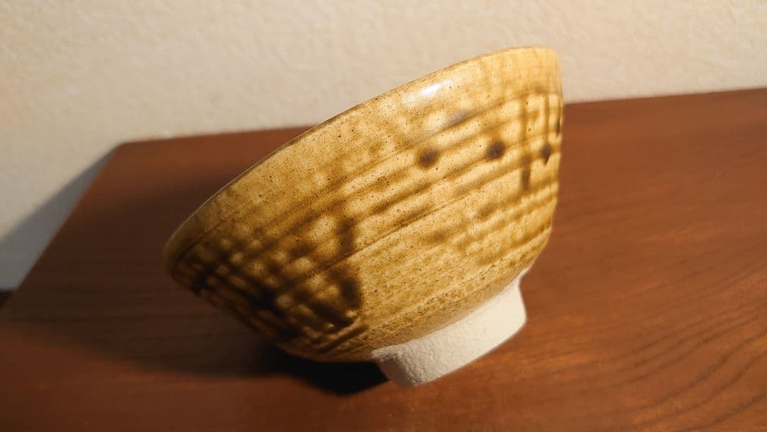 伊羅保　抹茶碗　茶道具　信楽焼　萩焼　アンティーク抹茶碗　蔵出し　１客