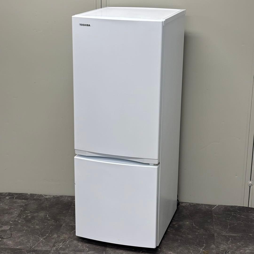 ◯送料込！設置対応◎2023東芝 冷凍冷蔵庫 GR-U15BS（W）／153L