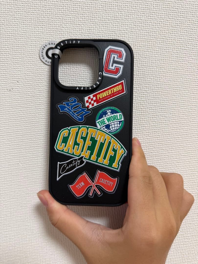 CASETiFY ステッカー風 iPhoneケース