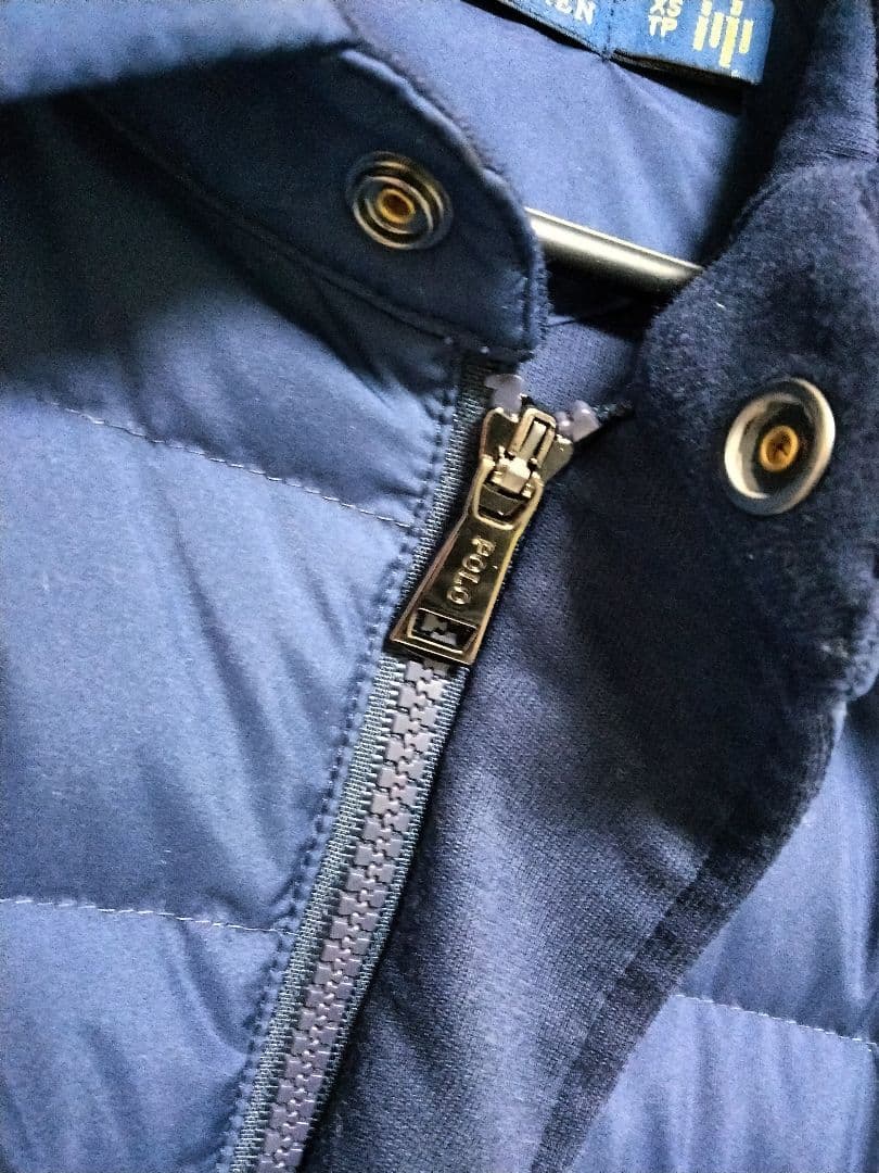 POLO ラルフローレン ハイブリッド ダウンブルゾン メンズXS ネイビー系