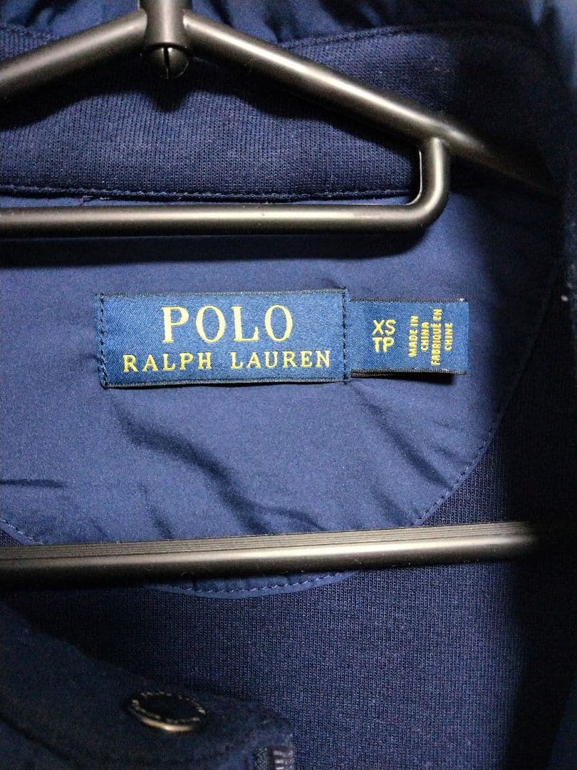POLO ラルフローレン ハイブリッド ダウンブルゾン メンズXS ネイビー系