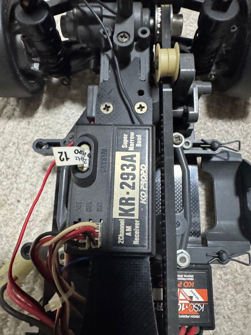 TA03F PRO カーボンシャーシ KSC1000 KR-293A 当時物