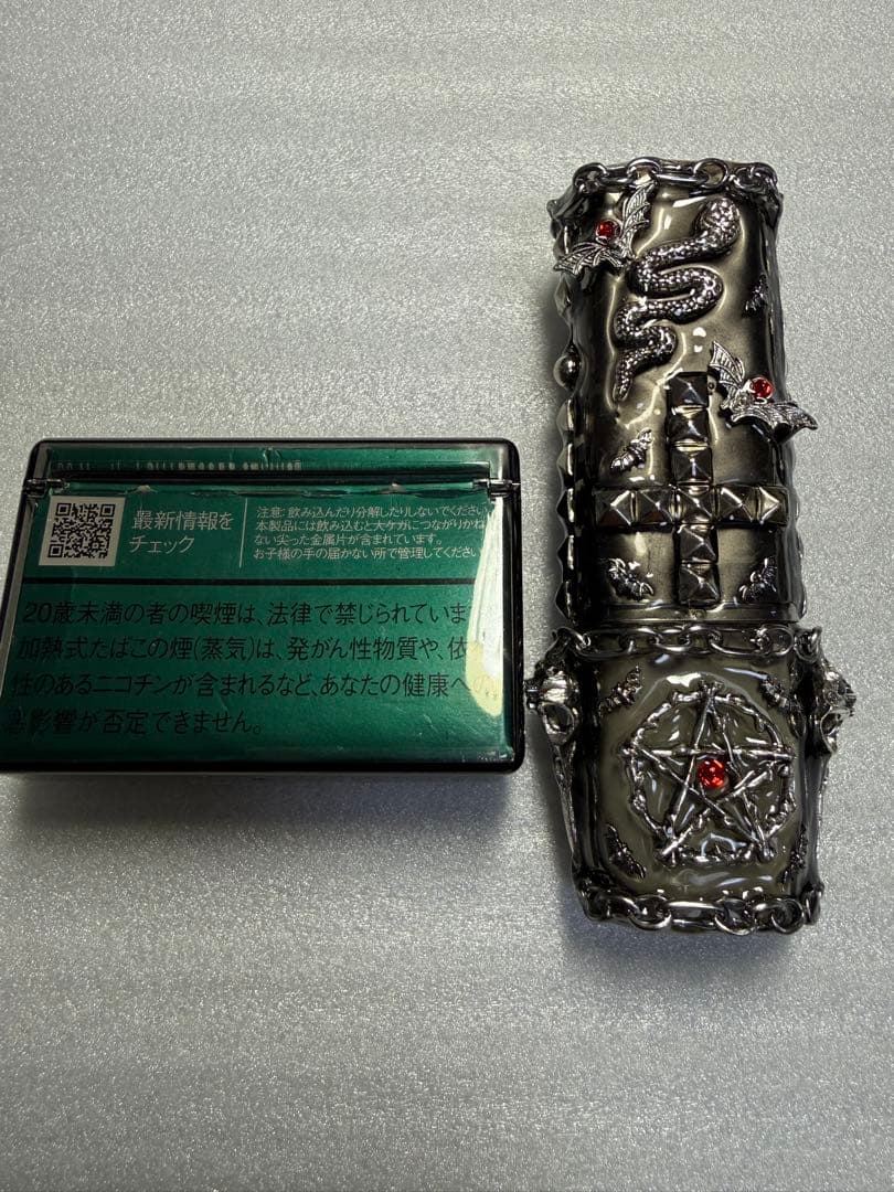 iQOS アイコス イルマワン デコケース 地雷系 ロック パンク ㊽ セット