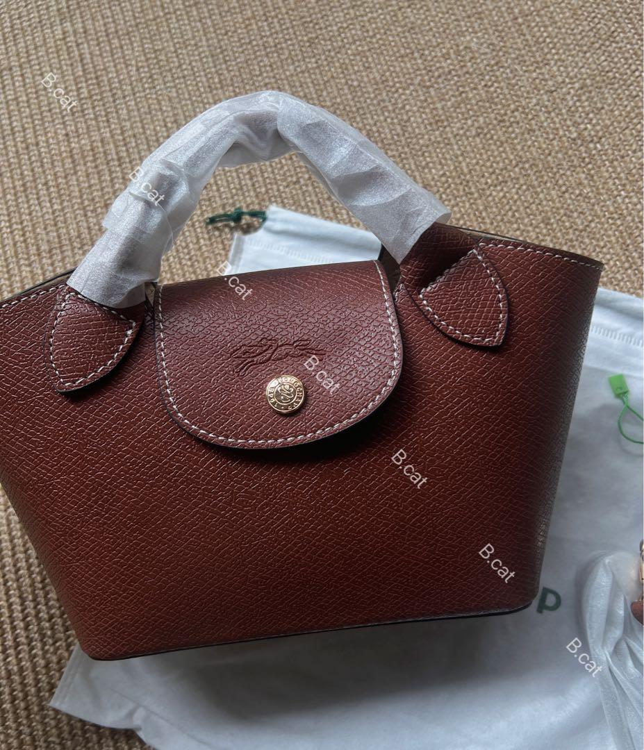 新シーズンLongchampエピュレ テクスチャードレザーミニバッhld