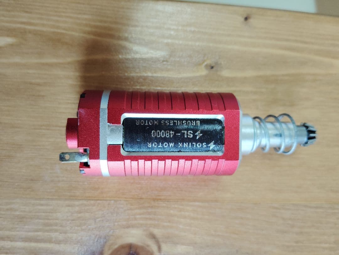 SX-1電動ガン用ブラシレスモーター ロング（48,000rpm）回転数切替可能