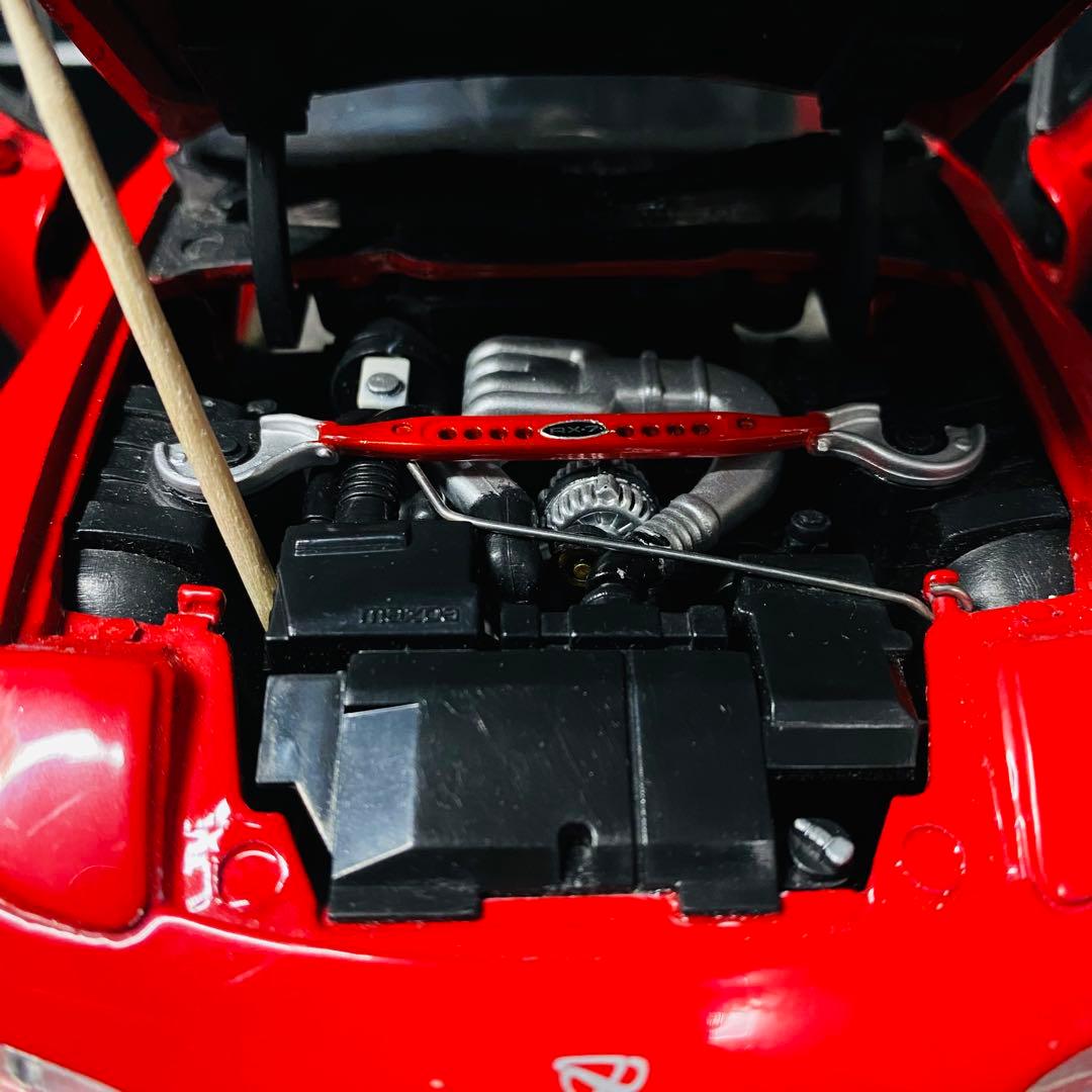 京商 1/18 マツダ RX-7 (FD-3S) レッド