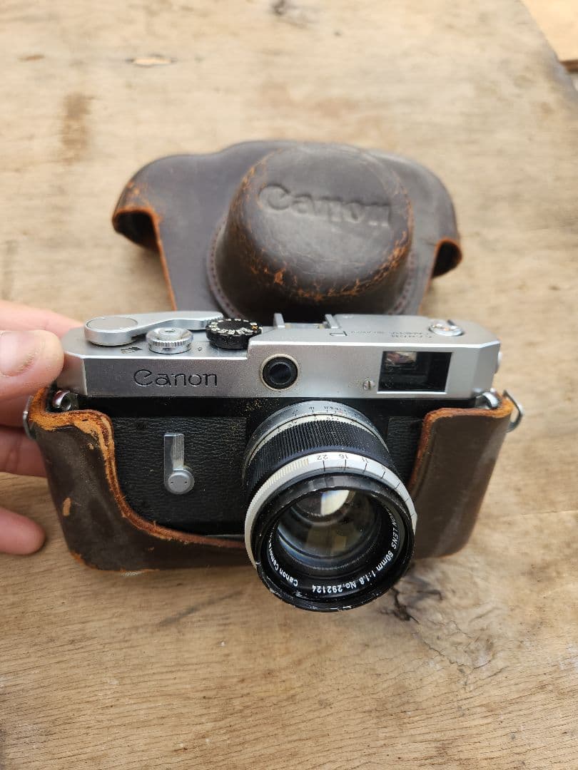 Canon Canon P + 50mm F1.8 レンジファインダーカメラ