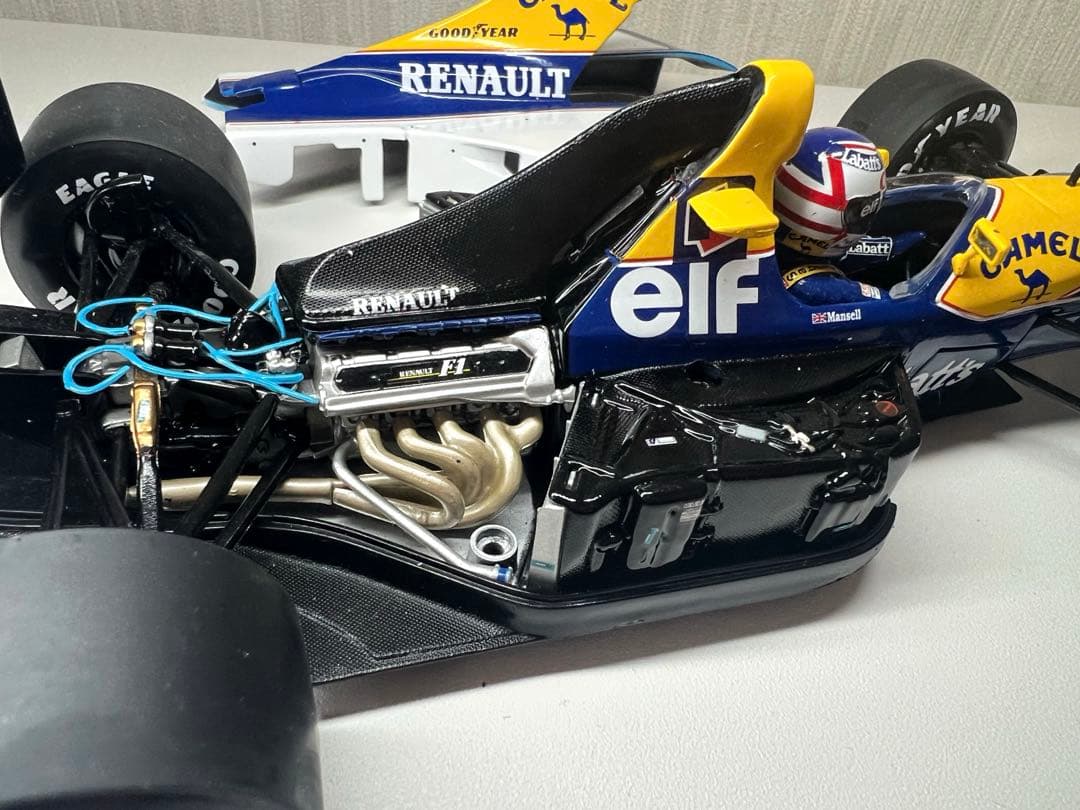 カルツォ 1/18 F1 ウィリアムズ FW14B N.マンセル CAMEL