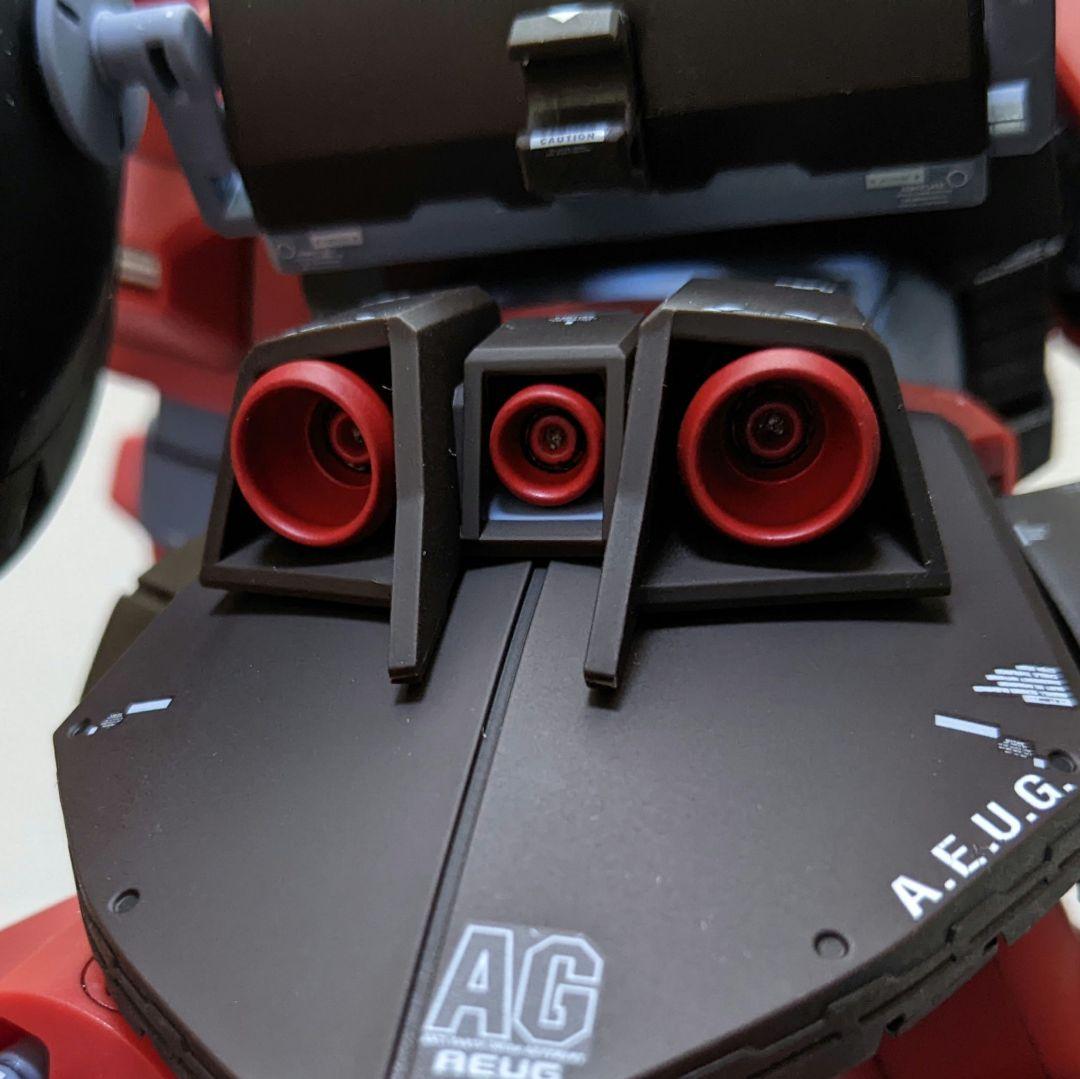 「やってみるさ!」ガンプラ完成品　1/100MG　リック・ディアス(クワトロ機)