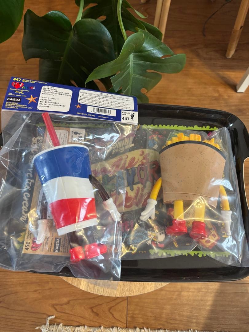 フレーバーズ　ドリンク　ポテト　トレー　3点セット