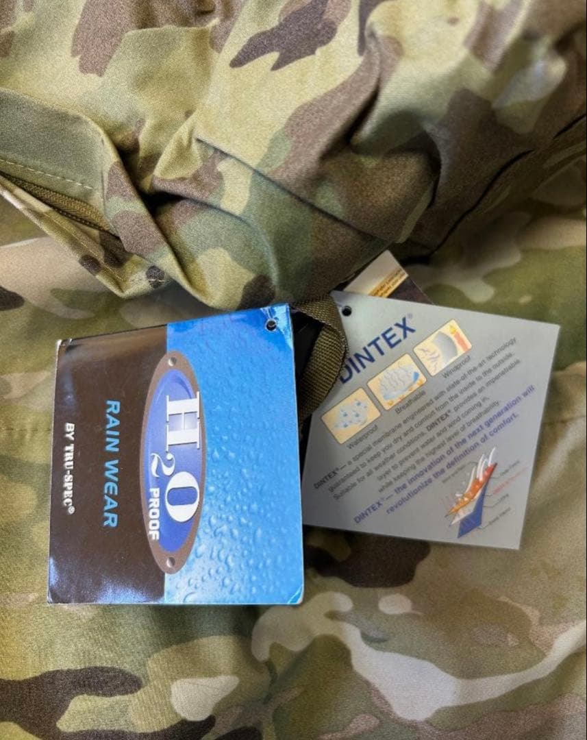 未使用 TRU-SPEC ECWCS DINTEX マルチカムパーカ&パンツ上下