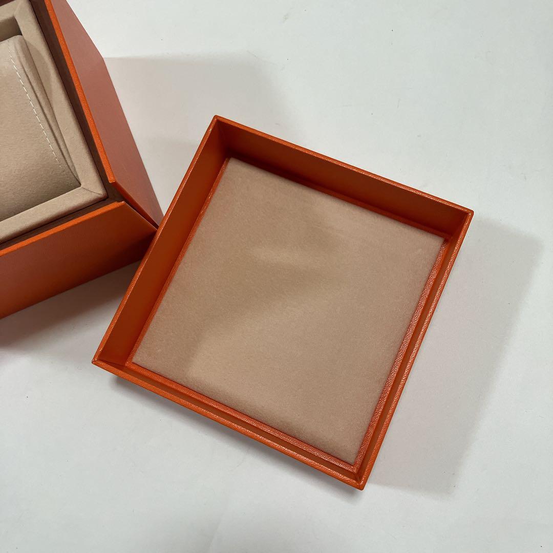 美品　エルメス　時計ケース　空箱　木製