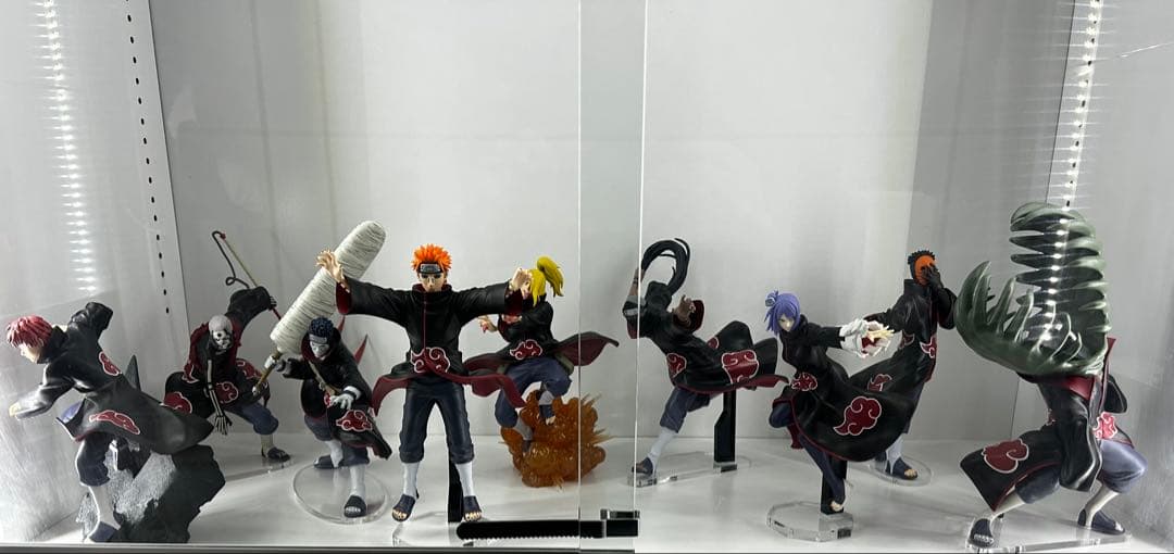 暁　NARUTO フィギュアセット
