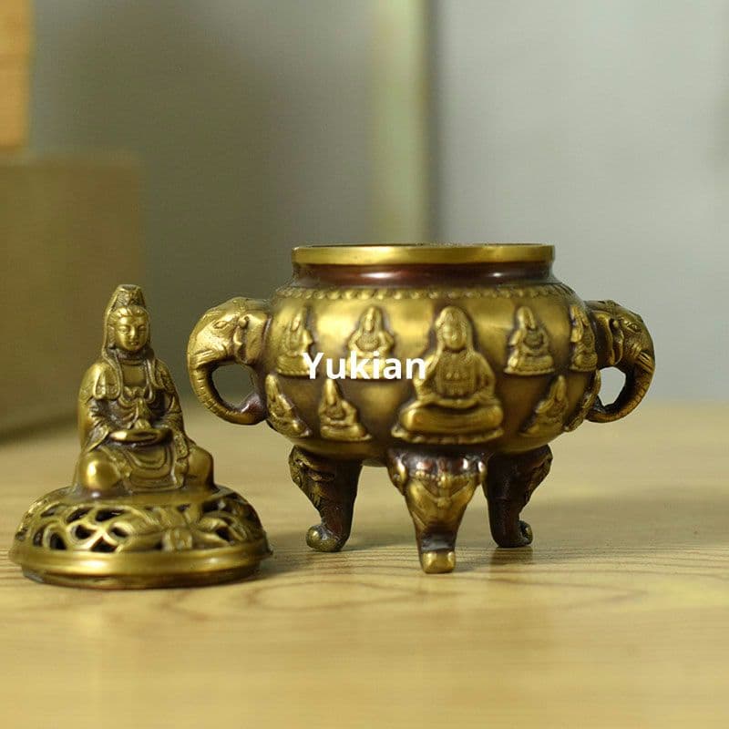 香炉 三脚薫香炉 皿香炉 置物 足炉 香道具 装飾品 工芸品 美術品