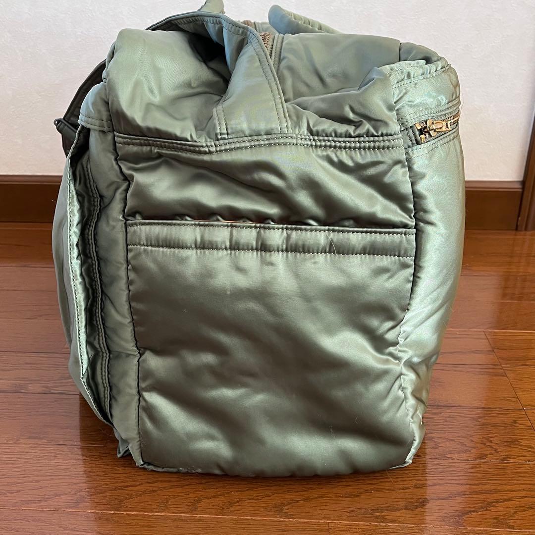 PORTER タンカー ボストンバッグ L (52L) セージグリーン