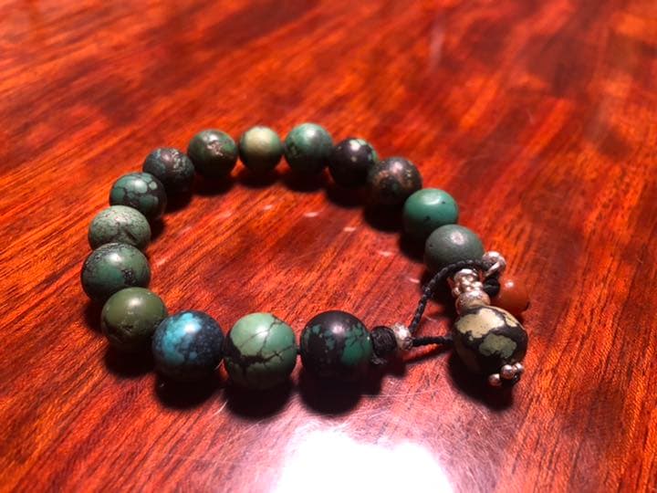 OLDチベタンターコイズ　アンティーク　チベット　ネパール　送料込