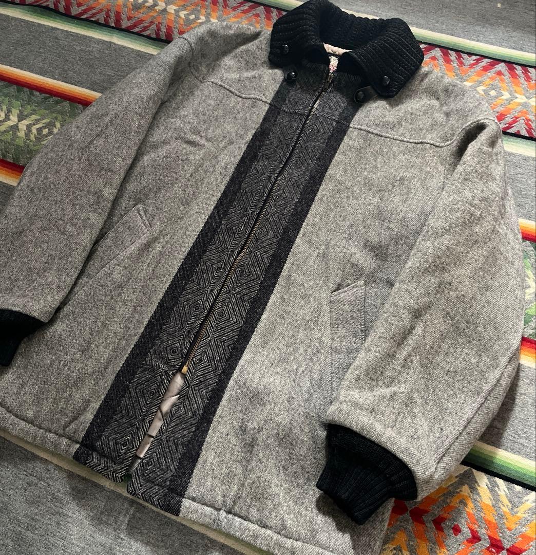 60s ウールリッチ ファラオコート ロカビリー カーコート 50s ギャバジン