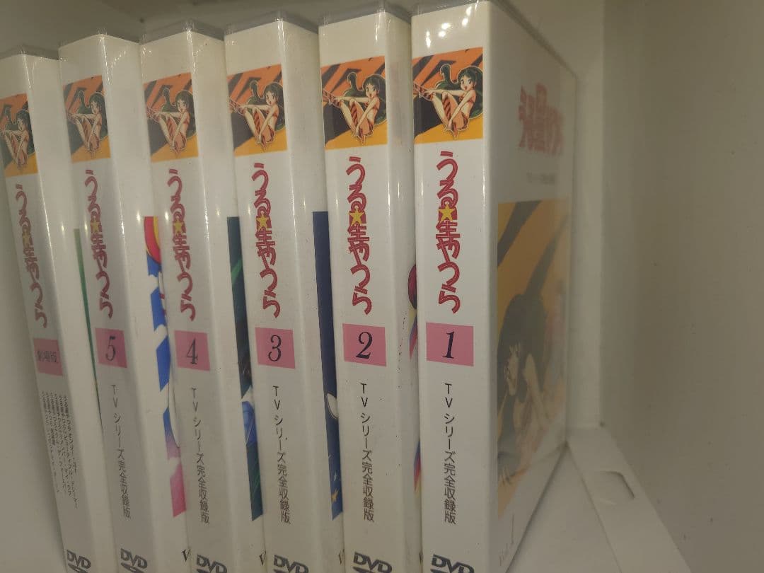 うる星やつら DVD 1-5巻セット　中古
