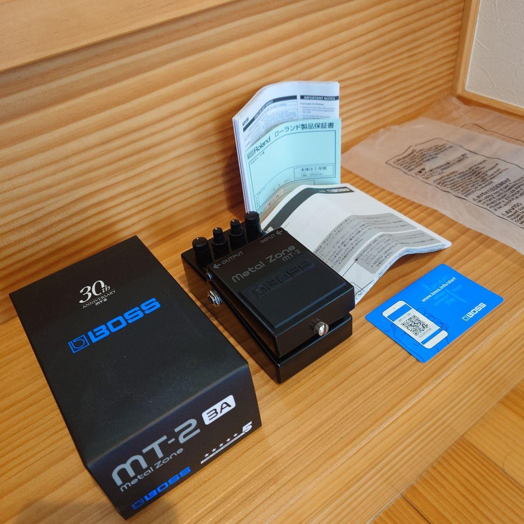 銀ネジ BOSS MT-2-3A 美品 ディストーション 30周年限定モデル