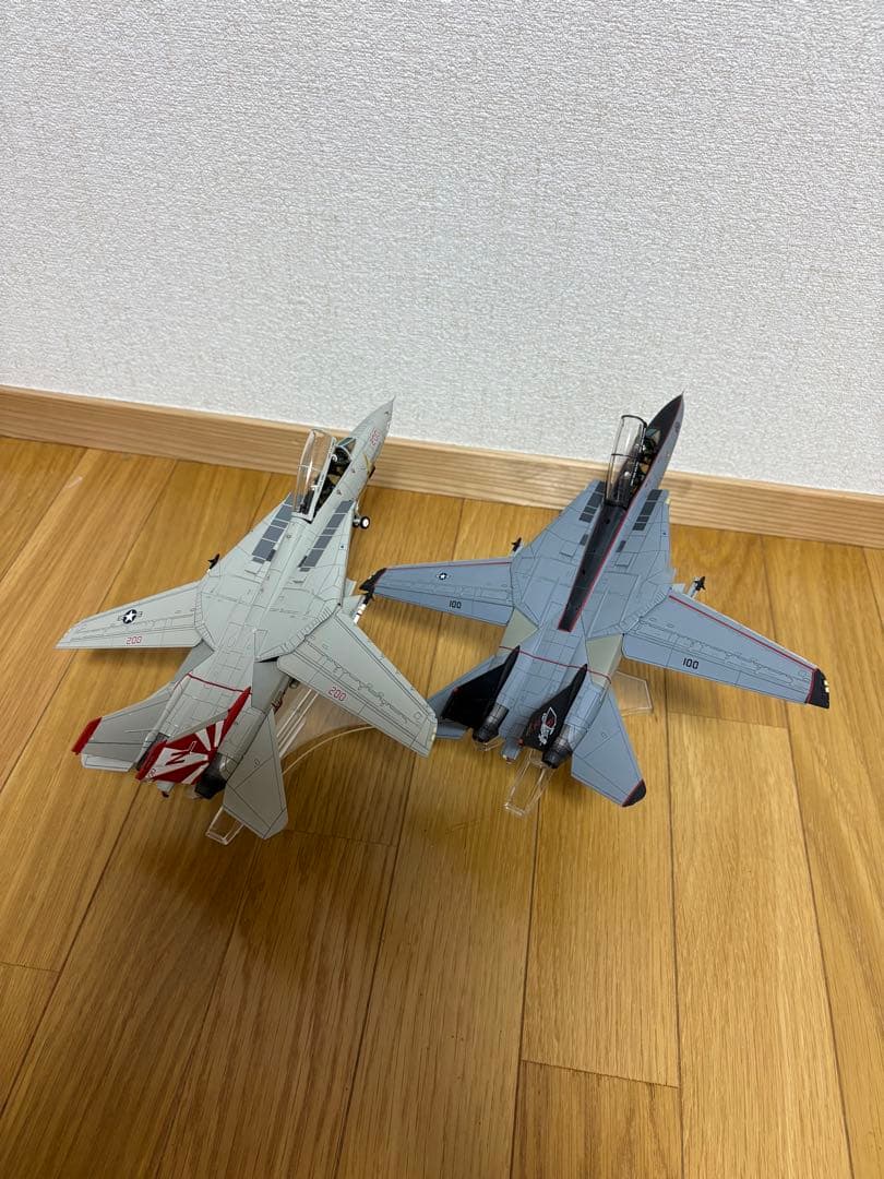 F-14 トムキャット 合金モデル　2機セット