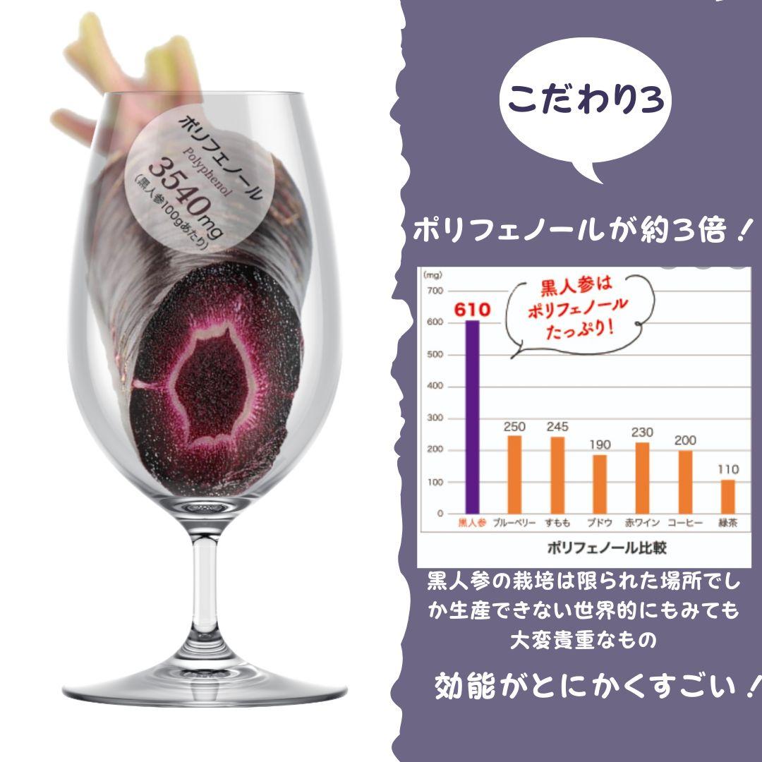 沖縄プレミアム黒人参ジュース ◆２本セット