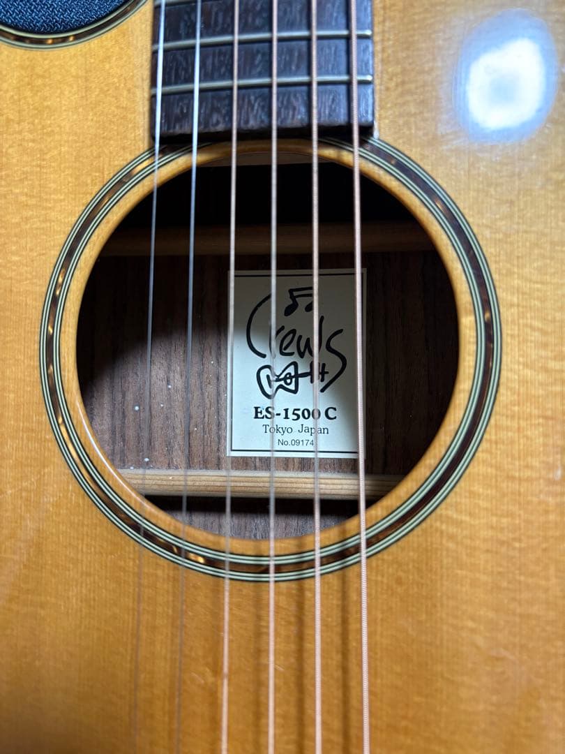 【レフティエレアコ】Crews Maniac Sound ES-1500C