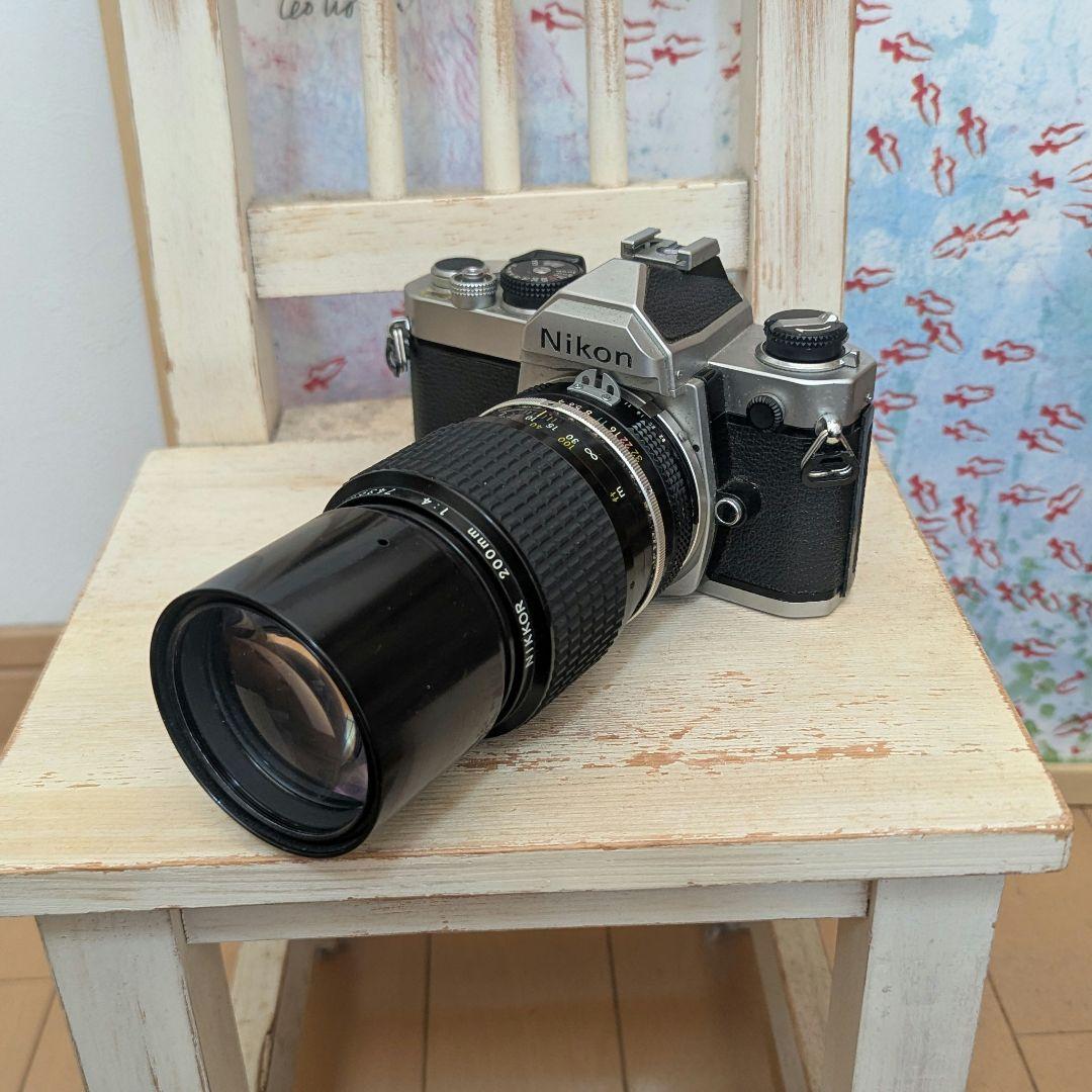 Nikon FM フィルム一眼レフカメラ NIKKOR レンズ付