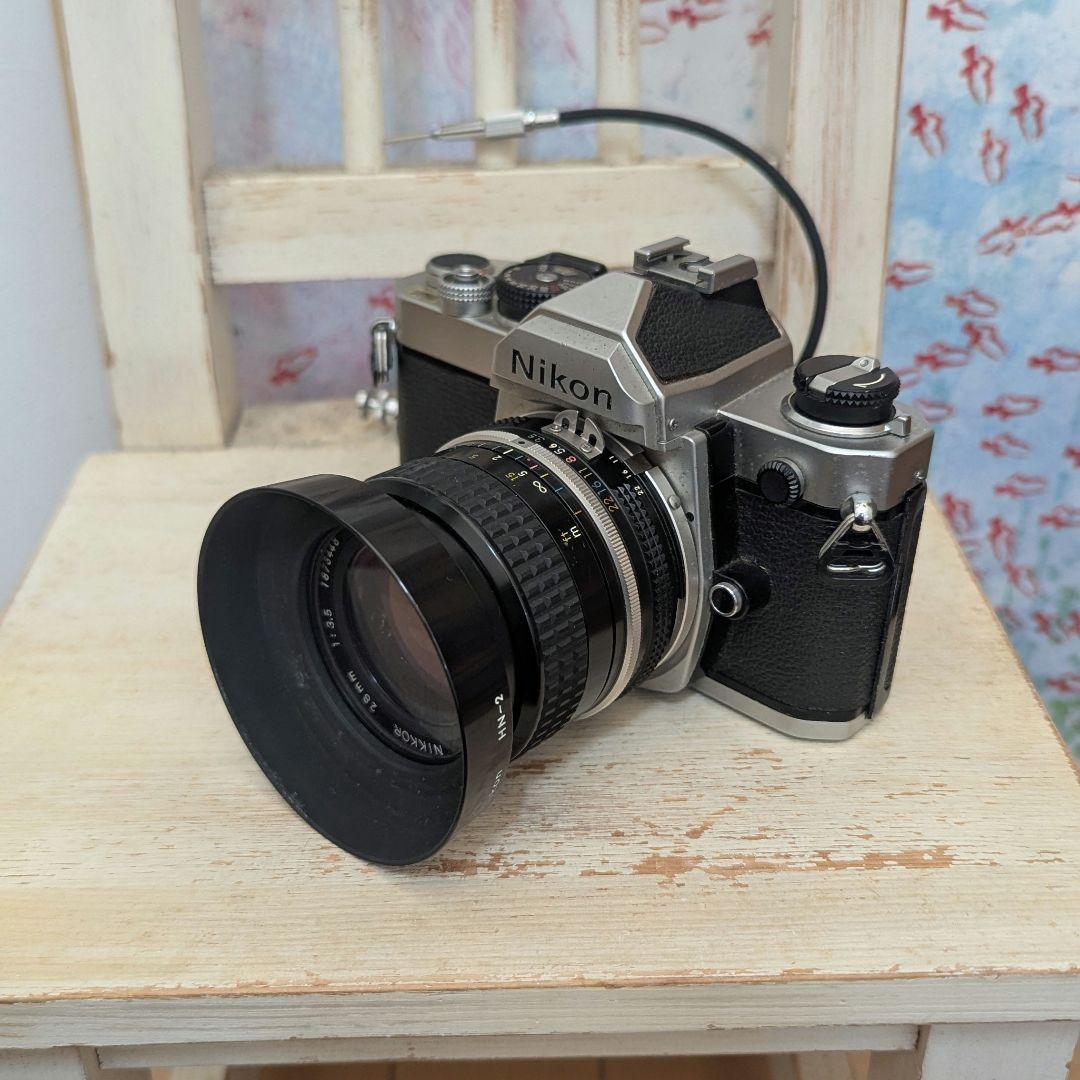 Nikon FM フィルム一眼レフカメラ NIKKOR レンズ付