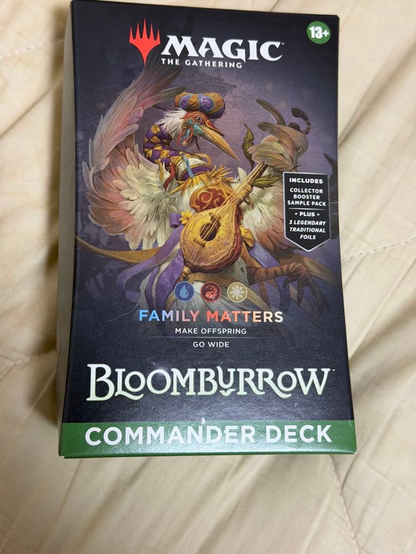 mtg ブルームバロウ　家族が第一　英語　未開封　統率者デッキ