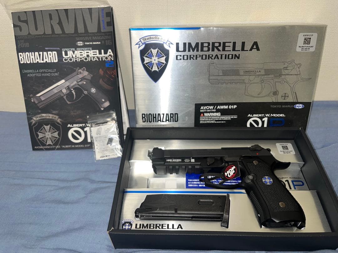 東京マルイ BIOHAZARDコラボモデル アルバート.W.モデル 01P