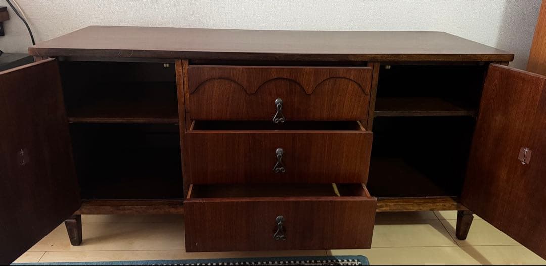 1/10まで｜米国製60s ウォルナットTVボード