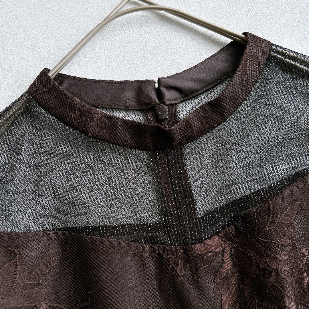 新品★リルフェテpetirobe パーティドレス　ティアードレースワンピース