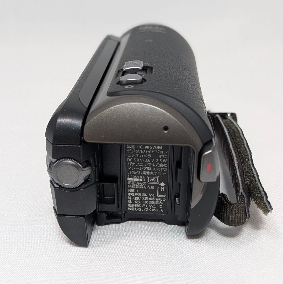 パナソニック HC-W570M ブラック デジタルハイビジョンビデオカメラ 中古