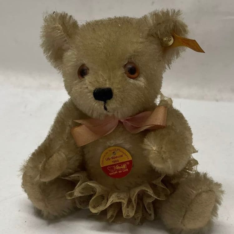 ぬいぐるみ Antique Steiff Teddy Bear 1984