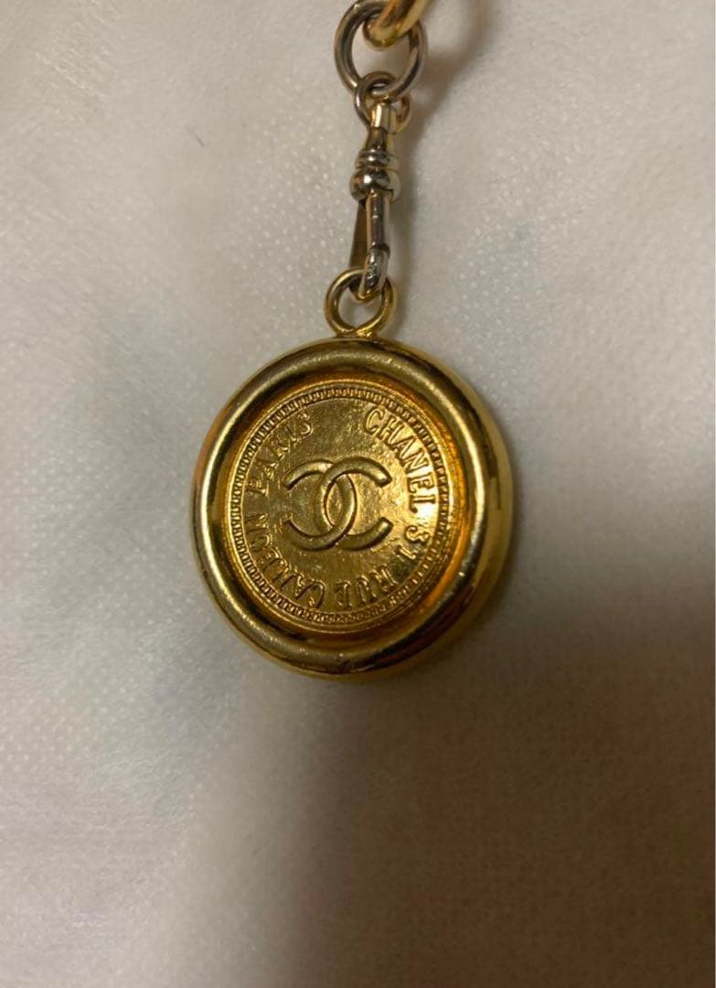 シャネルヴィンテージチェーンベルトレアネックレスにも