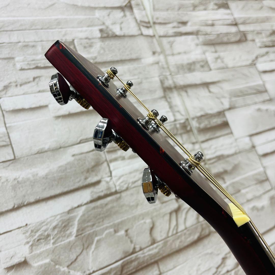 美品 S.yairi アコースティックギター YF-4M/WR ワインレッド