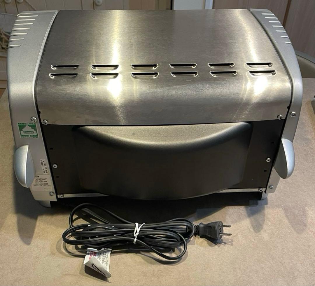 デロンギ　コンベクションオーブン　EO1258J ピザストーン付　シルバー