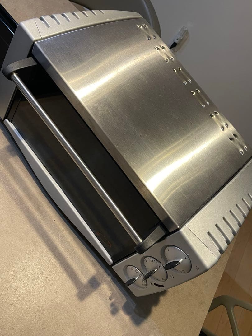 デロンギ　コンベクションオーブン　EO1258J ピザストーン付　シルバー