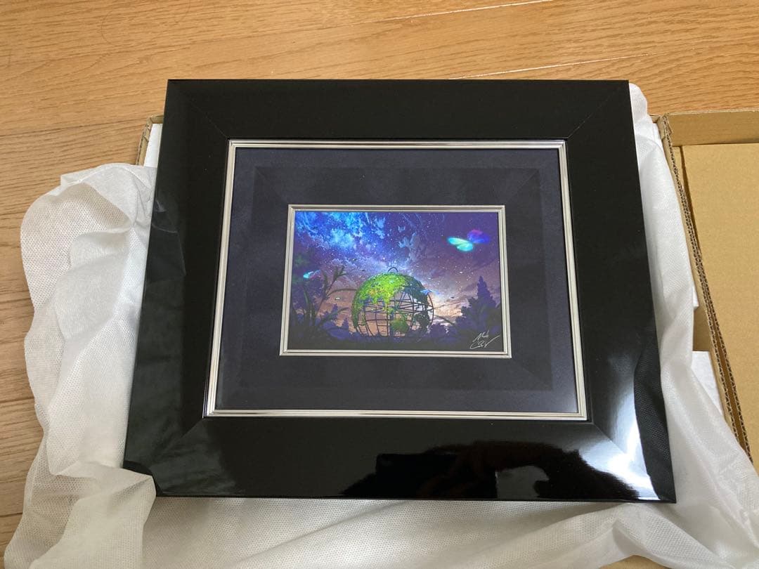 mocha アールビバン　額装