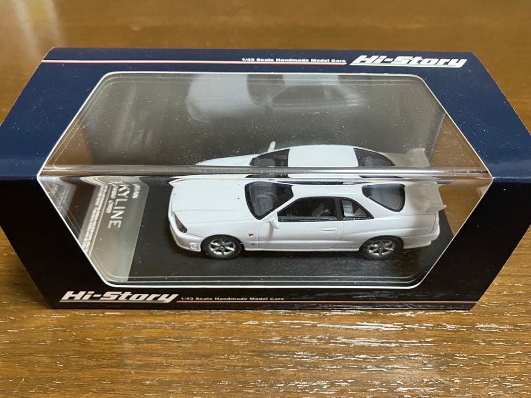 1/43 Hi-Story スカイライン 25GT TURBO 1998 白