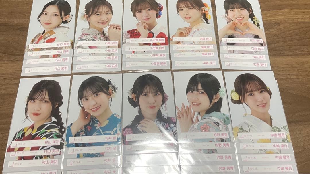 櫻坂46 生写真 浴衣 32コンプ +α