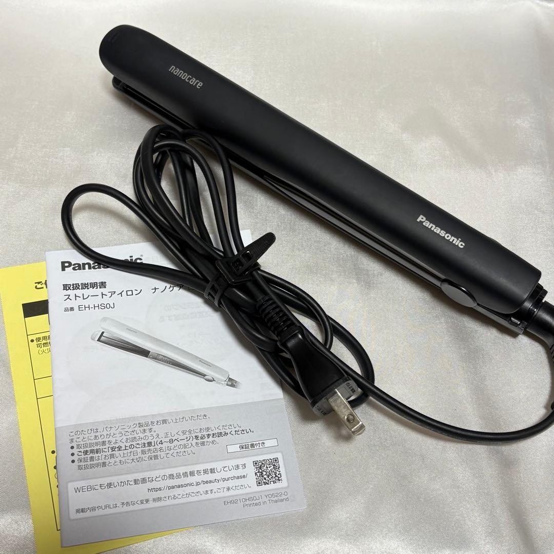 Panasonic EH-HS0J ストレートヘアアイロン ナノケア