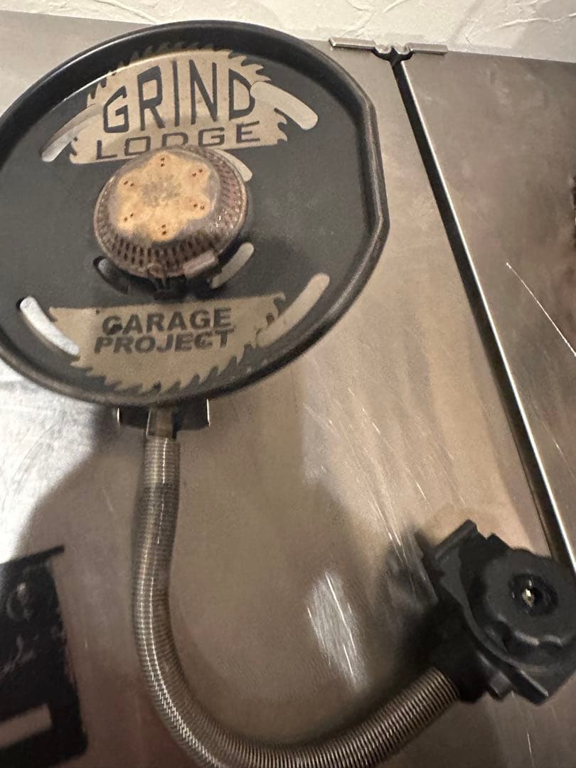 スノーピーク フラットバーナー カスタム ブラック  peak