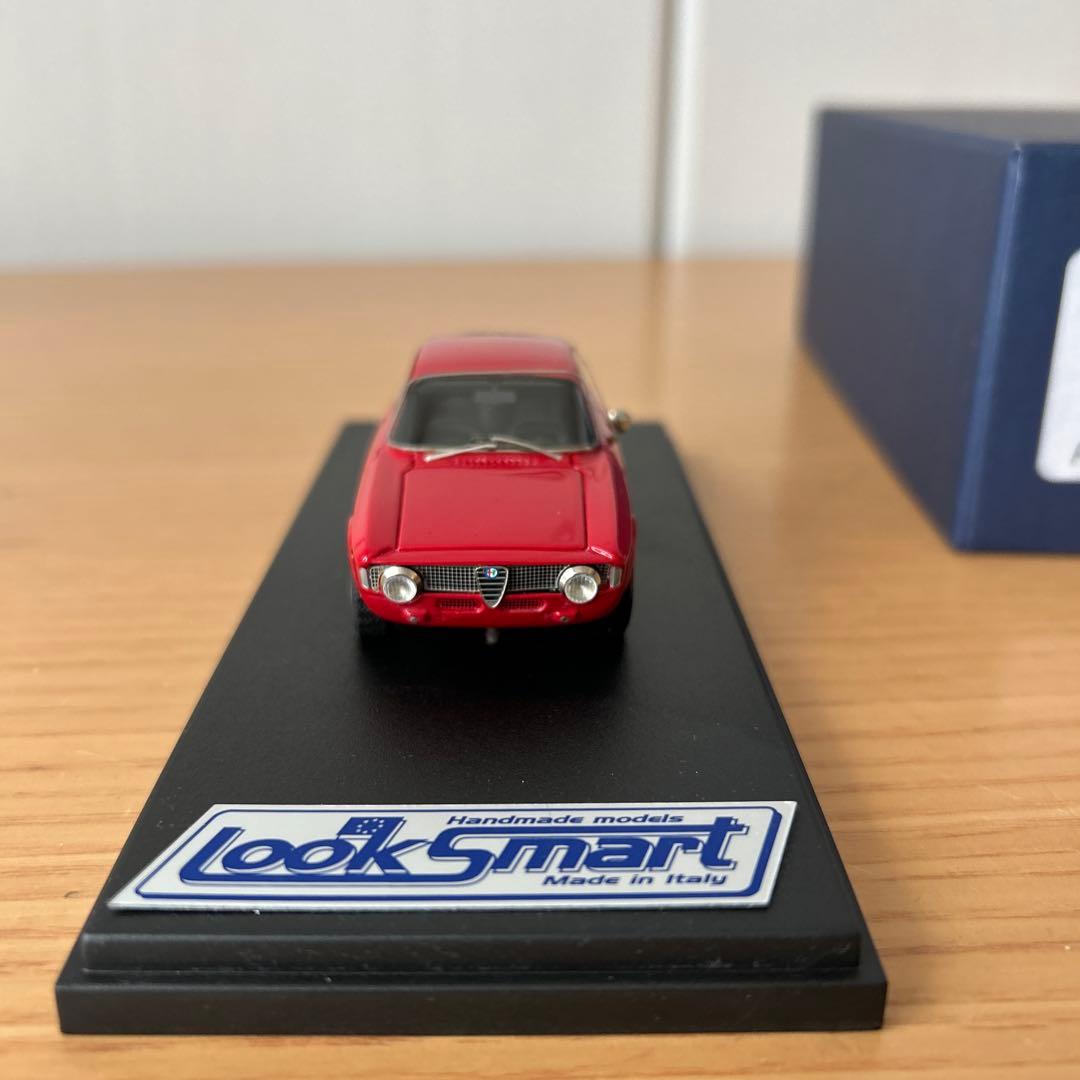 メイクアップ 1/43 ルックスマート アルファロメオ 1600 GTA レッド