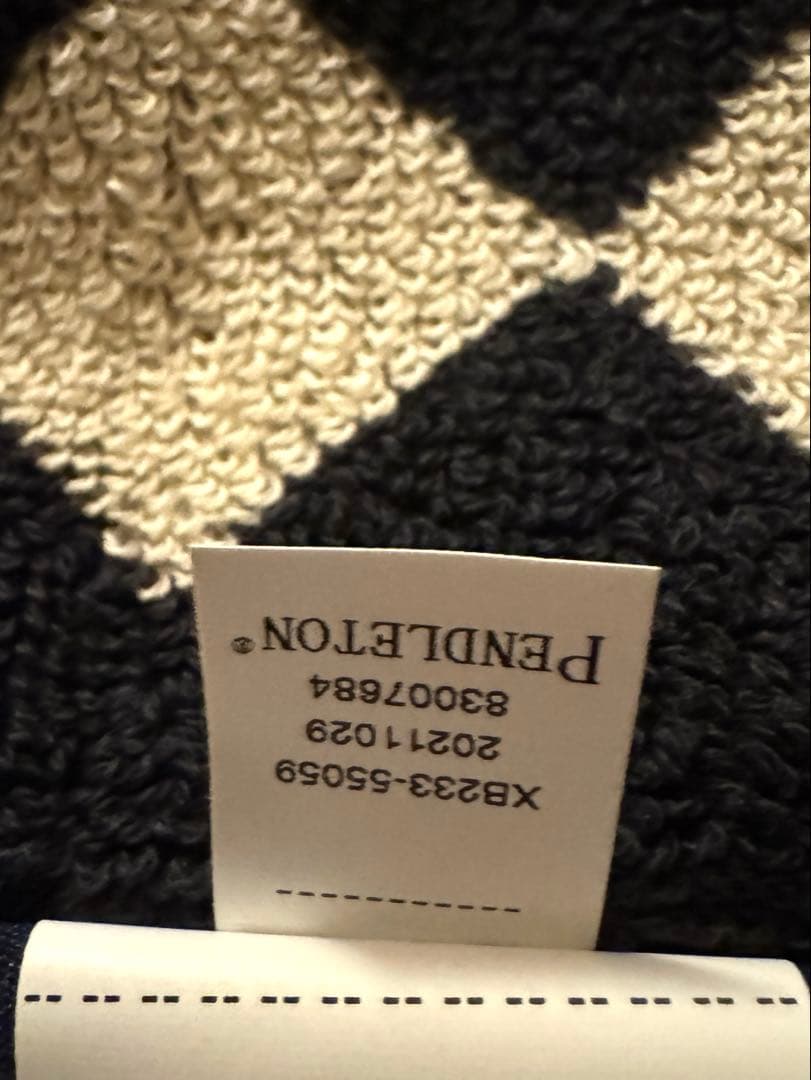 新品PENDLETON ペンドルトン 大判コットンビーチタオル バスタオル