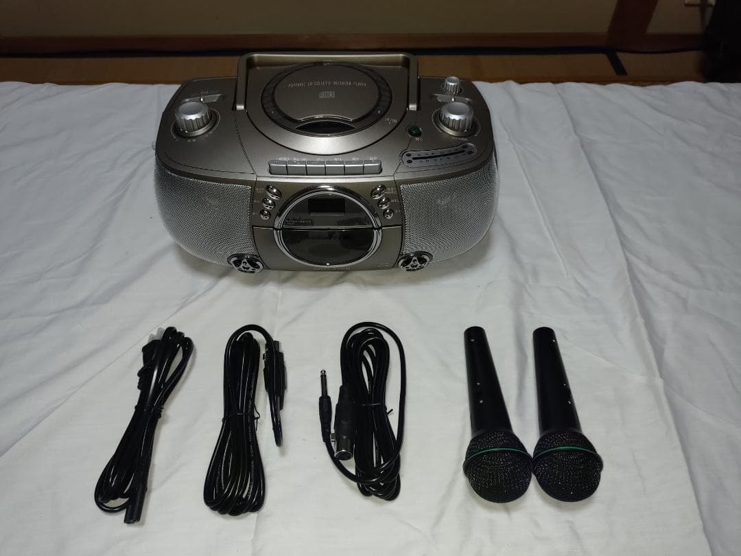 とうしょう★カラオケもできるCDラジカセ T-CDK-705