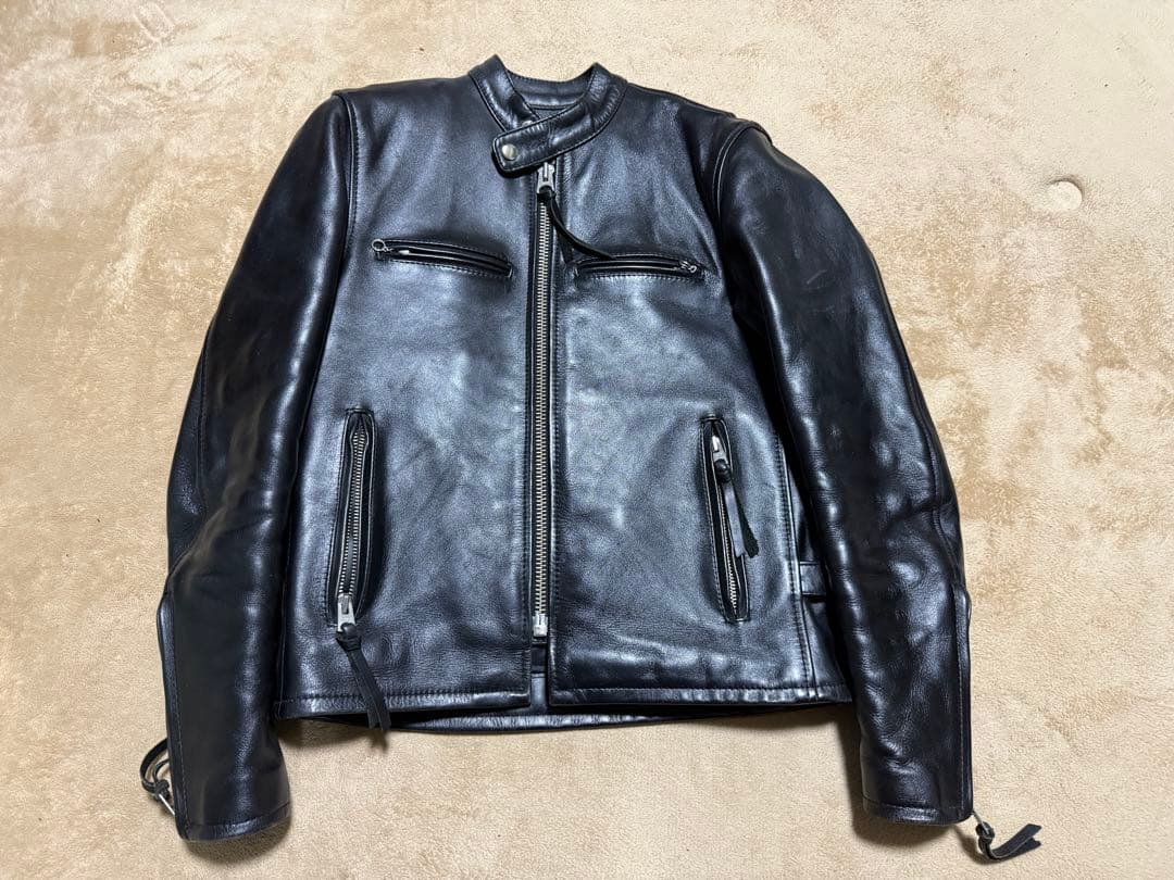 KADOYA カドヤ　レザージャケット　シングル　Sサイズ