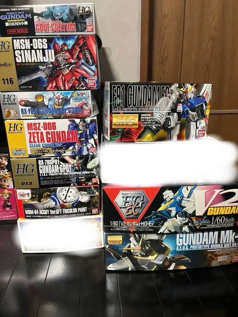 【未組立】ガンプラまとめ売り HG・MG 11点セット 限定/クリアカラー等